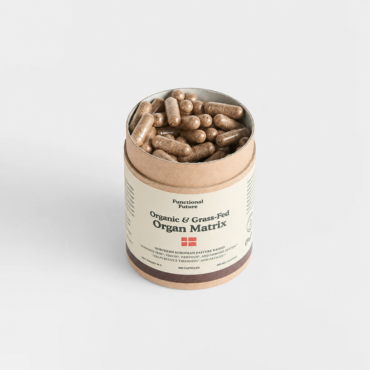 Six-organ beef capsules: liver, kidney, heart, pancreas, spleen and lung