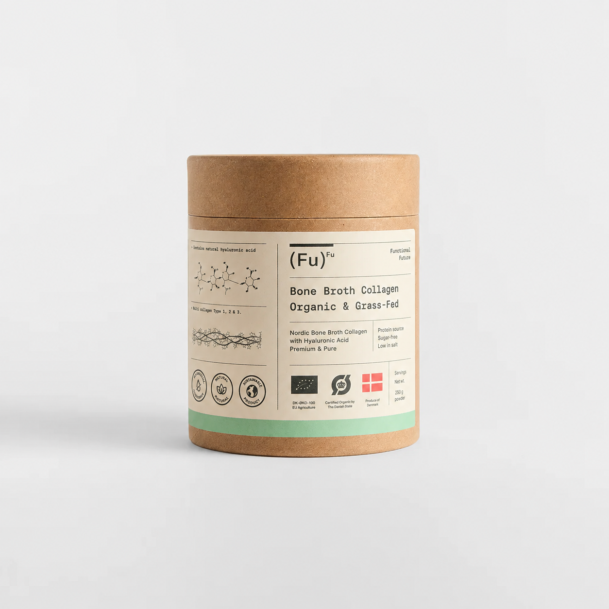 Organic Collagen with Hyaluronic Acid