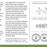 Organic Collagen with Hyaluronic Acid