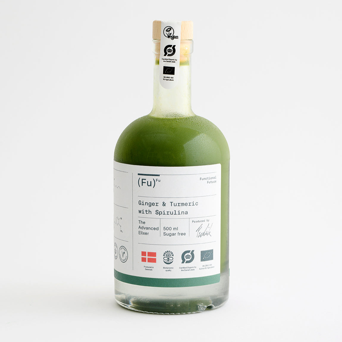 Biodynamic quality ginger shots. Only 6 ingredients. No additives.