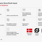Organic Beef Bone Broth, Nordic & Grass-fed